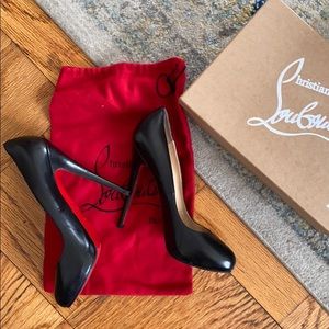 Christian Louboutin Black Platform Pumps